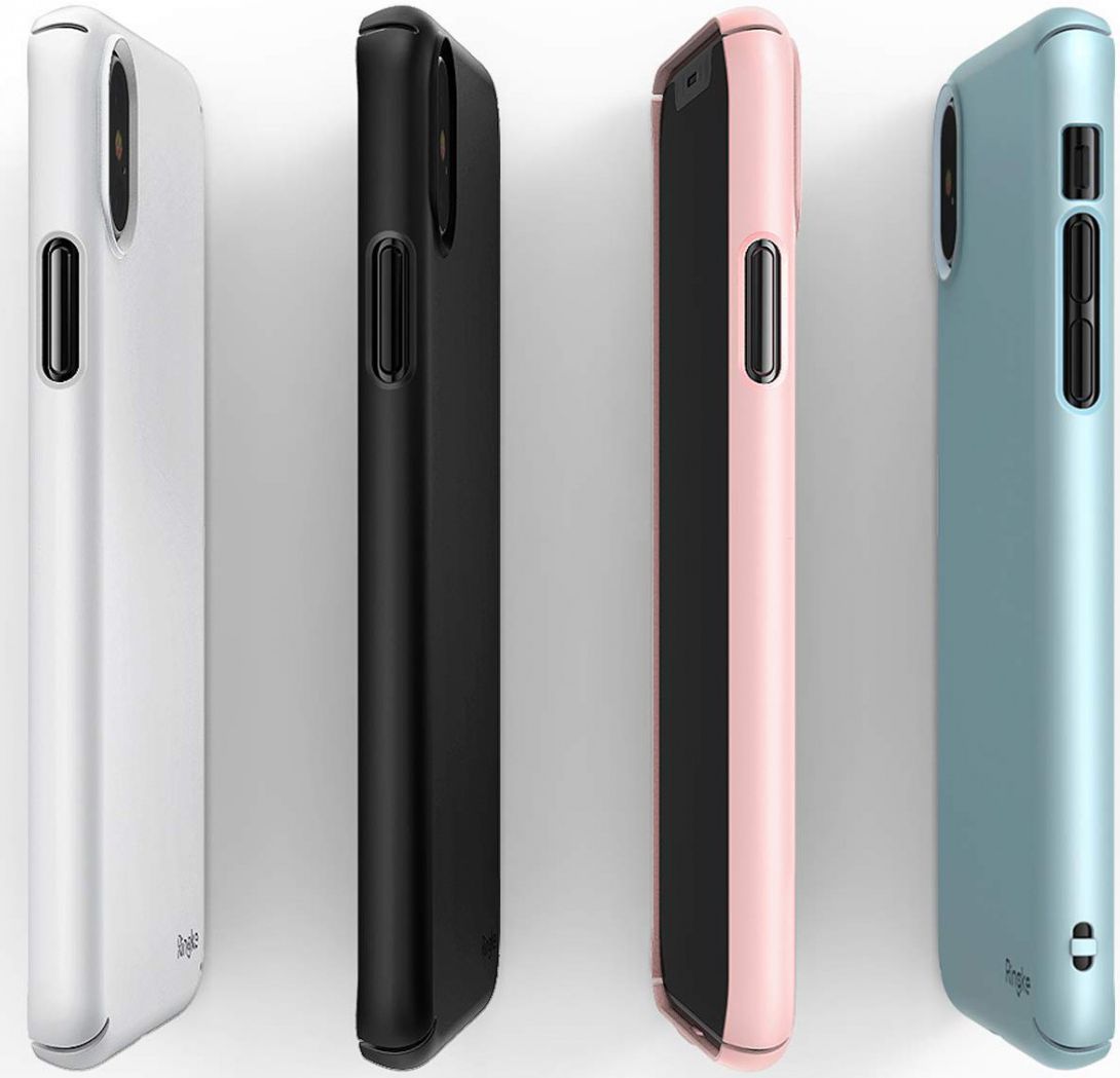 Ringke Slim Apple iPhone XS Ultra Dun Hoesje Wit afbeelding 8