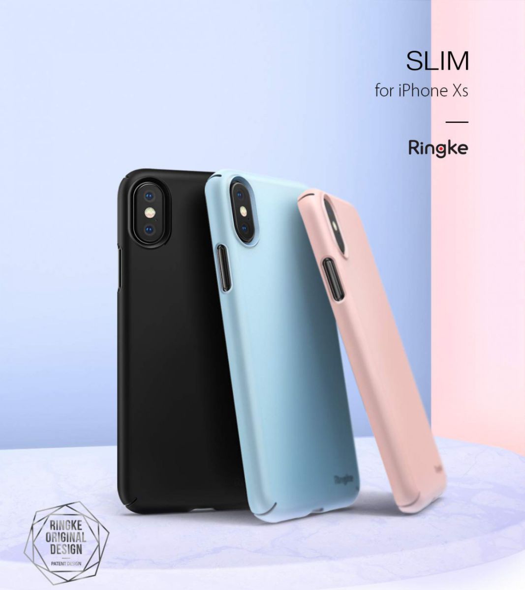 Ringke Slim Apple iPhone XS Ultra Dun Hoesje Wit afbeelding 9