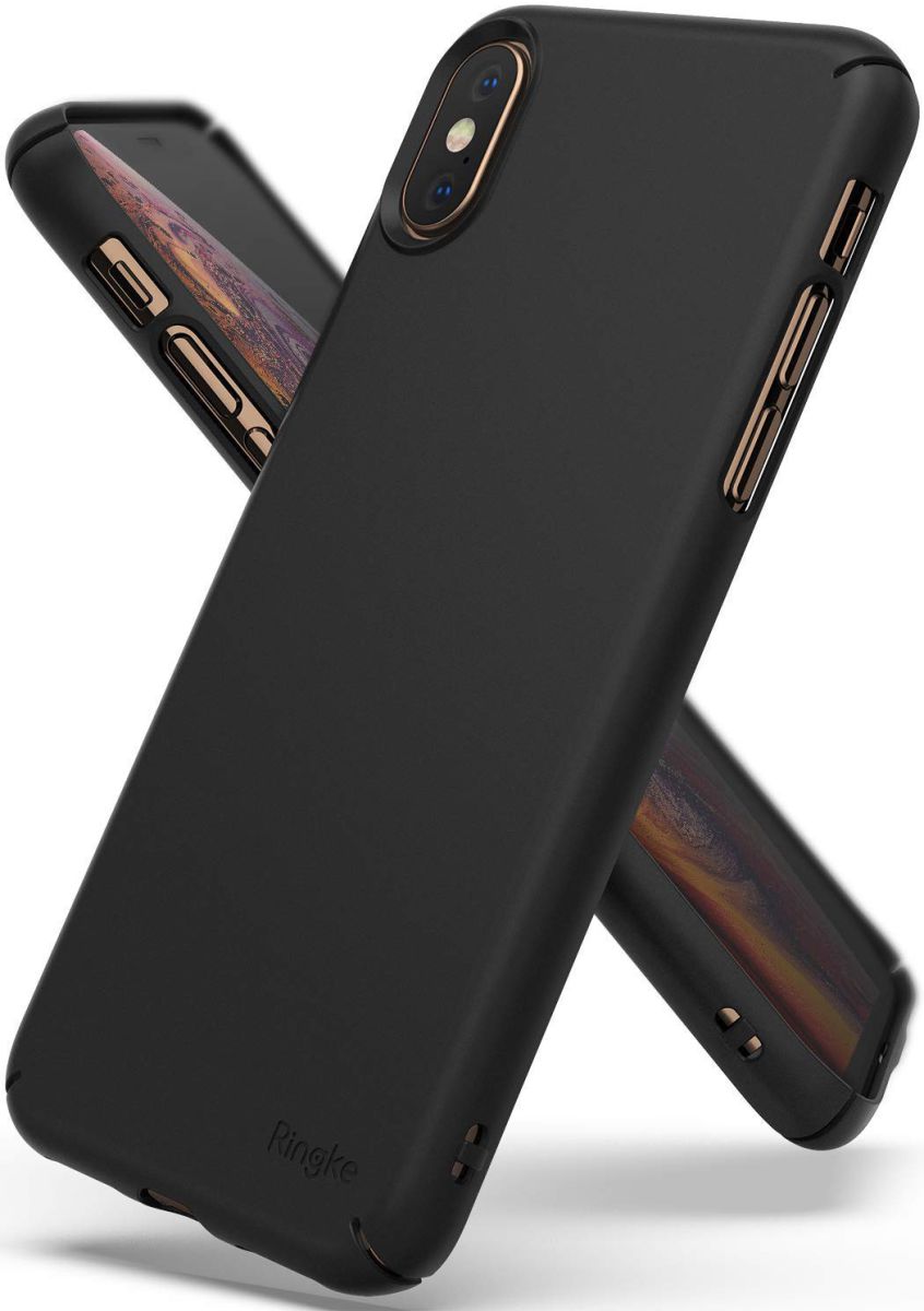 Slim Apple iPhone XS Ultra Dun Hoesje Zwart
