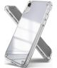 Ringke Fusion Apple iPhone XR Spiegel Hoesje Zilver