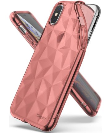 Ringke Air Prism Apple iPhone XS Hoesje Roze Hoesjes