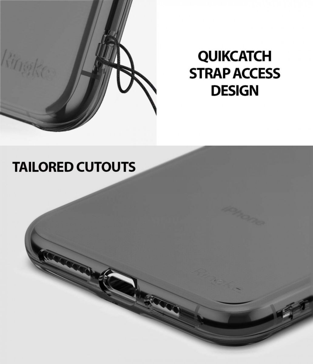 Ringke Air Hoesje Apple iPhone X(S) Zwart afbeelding 6