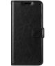 Sony Xperia XZ3 Stijlvol Hoesje met Kaarthouder Zwart