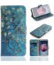 Huawei P Smart Portemonnee Print Hoesje Blossom