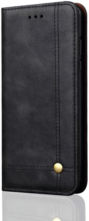 Huawei P Smart Retro Portemonnee Hoesje Zwart afbeelding 2