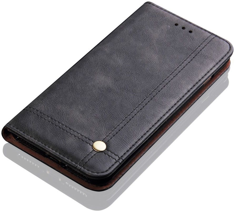 Huawei P Smart Retro Portemonnee Hoesje Zwart afbeelding 7