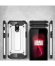 OnePlus 6T Hybride Hoesje Wit