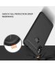Xiaomi Redmi Note 6 Pro Geborsteld TPU Hoesje Zwart
