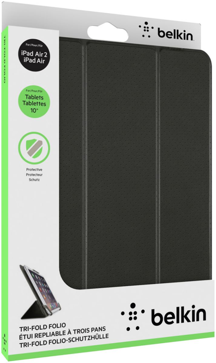 Belkin Tri-Fold Folio Case Apple iPad Air / Air 2 Zwart afbeelding 7