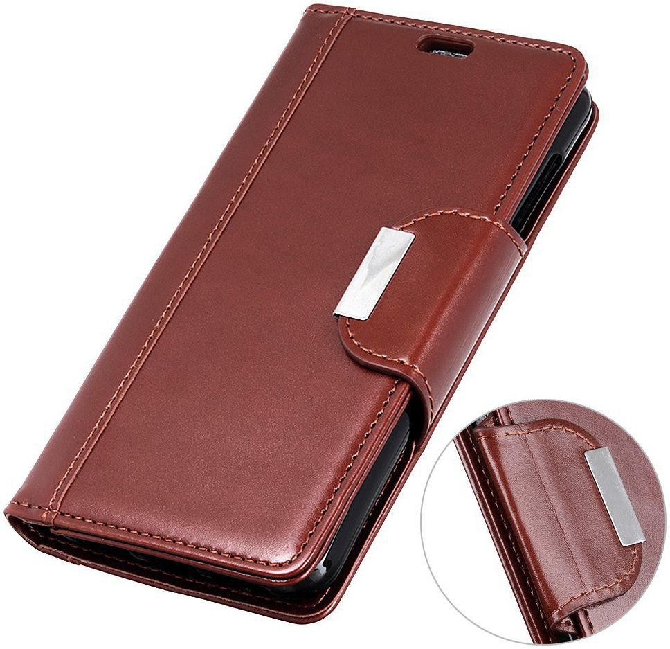 Huawei Mate 20 Lite Bookcase Hoesje Bruin afbeelding 2