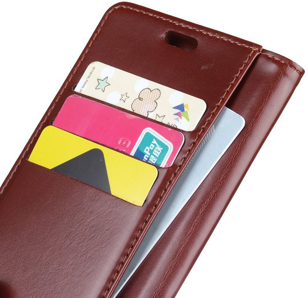 Huawei Mate 20 Lite Bookcase Hoesje Bruin afbeelding 3