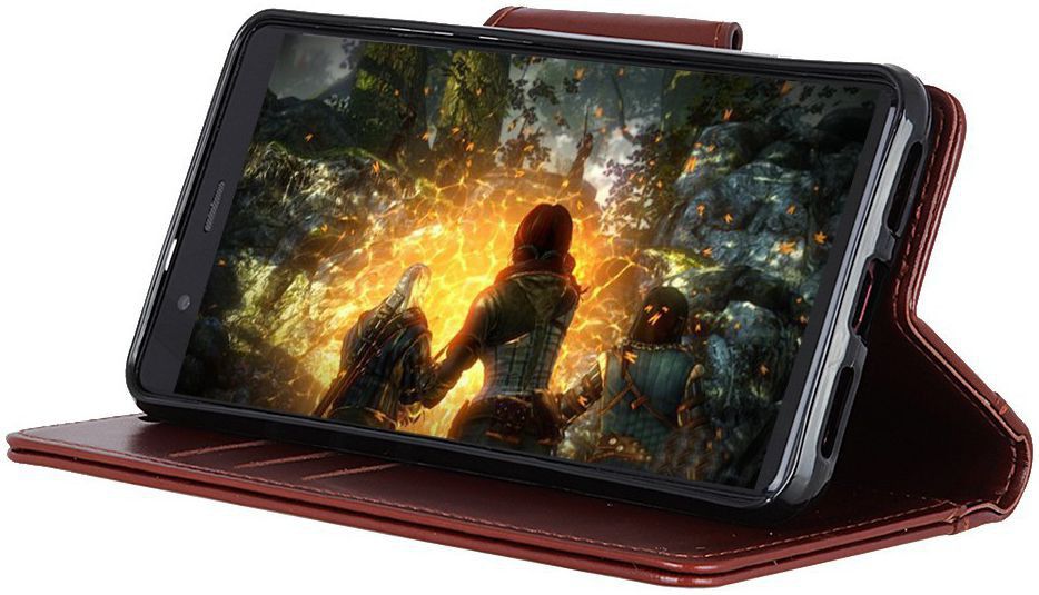 Huawei Mate 20 Lite Bookcase Hoesje Bruin afbeelding 5