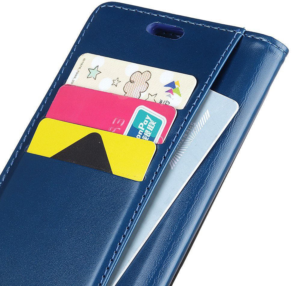 Huawei Mate 20 Lite Bookcase Hoesje Blauw afbeelding 3
