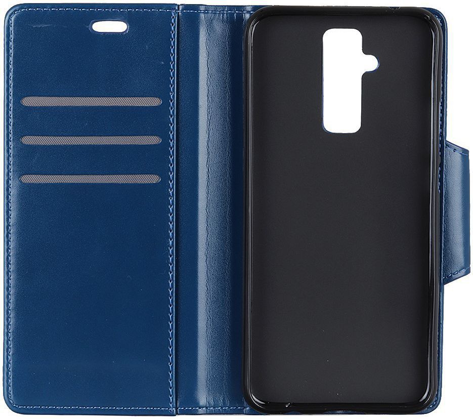 Huawei Mate 20 Lite Bookcase Hoesje Blauw afbeelding 8