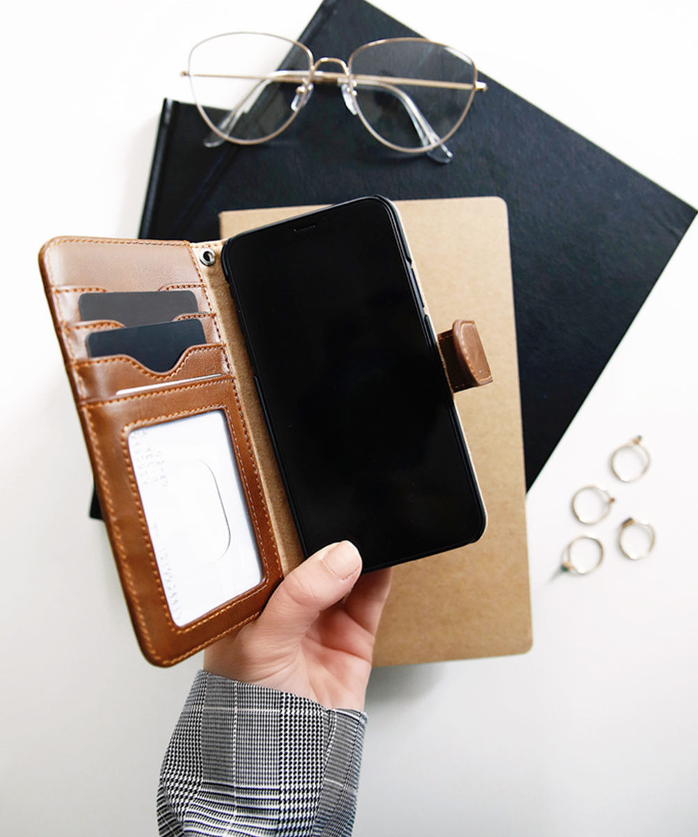 iDeal of Sweden Samsung Galaxy S9 Magnet Wallet+ Hoesje Bruin afbeelding 4