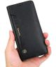 Samsung Galaxy Note 9 Luxe Portemonnee Hoesje Zwart