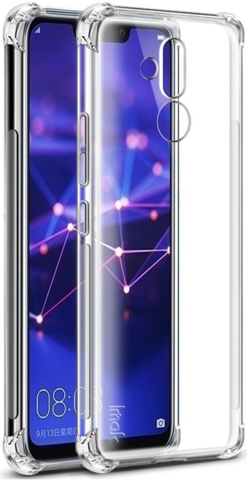 IMAK Huawei Mate 20 Lite Hoesje met Screenprotector Transparant afbeelding 2
