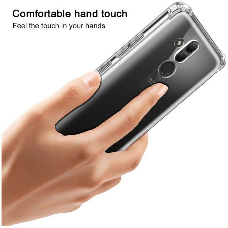 IMAK Huawei Mate 20 Lite Hoesje met Screenprotector Transparant afbeelding 6