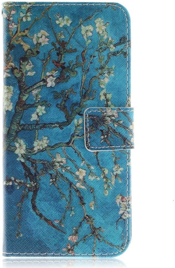 Xiaomi Mi A2 Lite Portemonnee Hoesje met Boom Print afbeelding 1