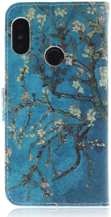 Xiaomi Mi A2 Lite Portemonnee Hoesje met Boom Print afbeelding 4