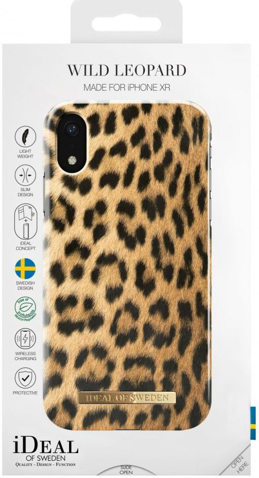 iDeal of Sweden iPhone XR Fashion Hoesje Wild Leopard afbeelding 3