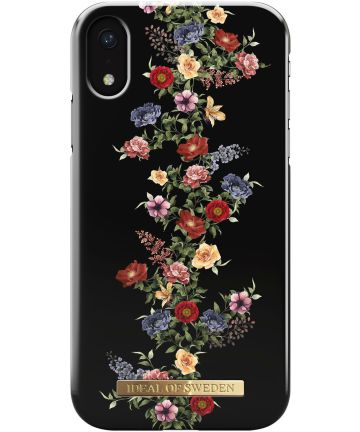 iDeal of Sweden iPhone XR Fashion Hoesje Dark Floral Hoesjes