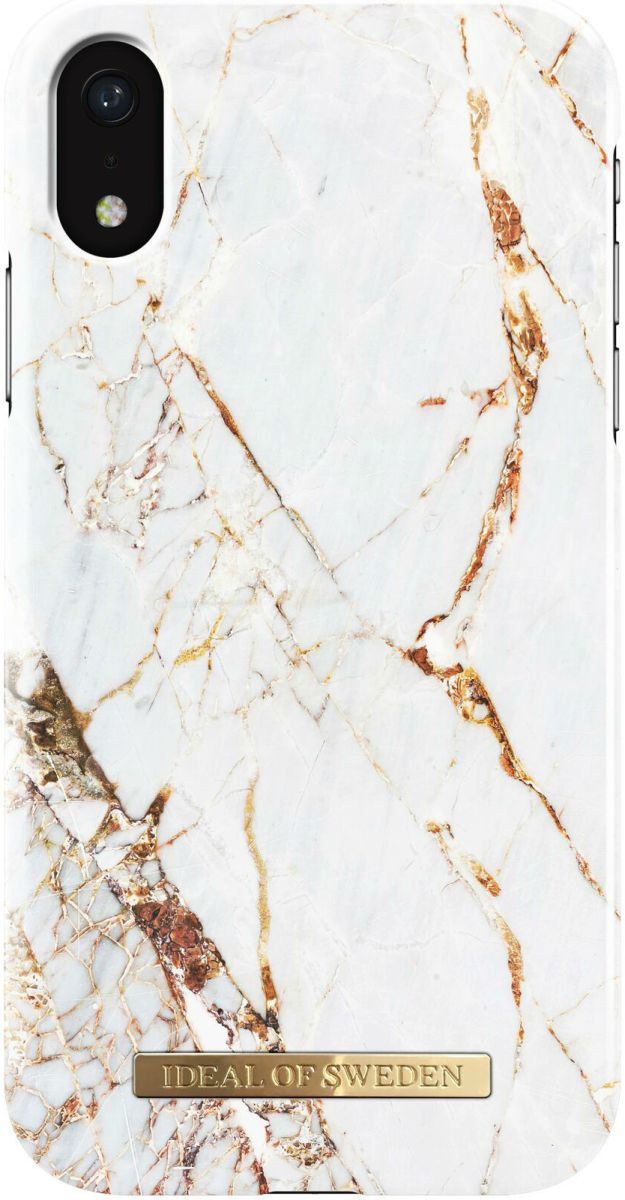 iDeal of Sweden iPhone XS Max Fashion Hoesje Carrara Gold afbeelding 1