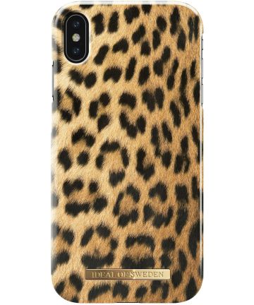 iDeal of Sweden iPhone XS Max Fashion Hoesje Wild Leopard Hoesjes