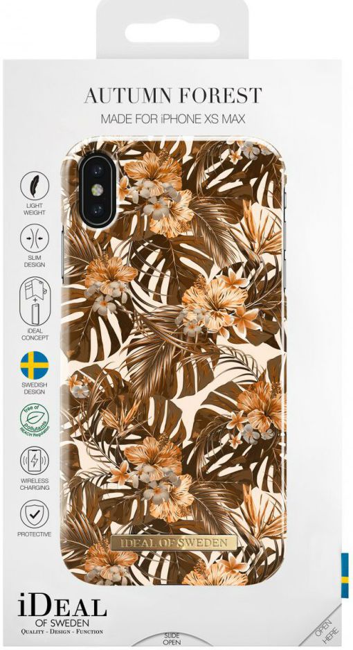 iDeal of Sweden iPhone XS Max Fashion Hoesje Autumn Forest afbeelding 3