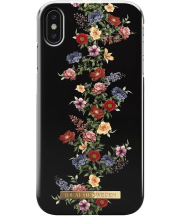 iDeal of Sweden iPhone XS Max Fashion Hoesje Dark Floral Hoesjes