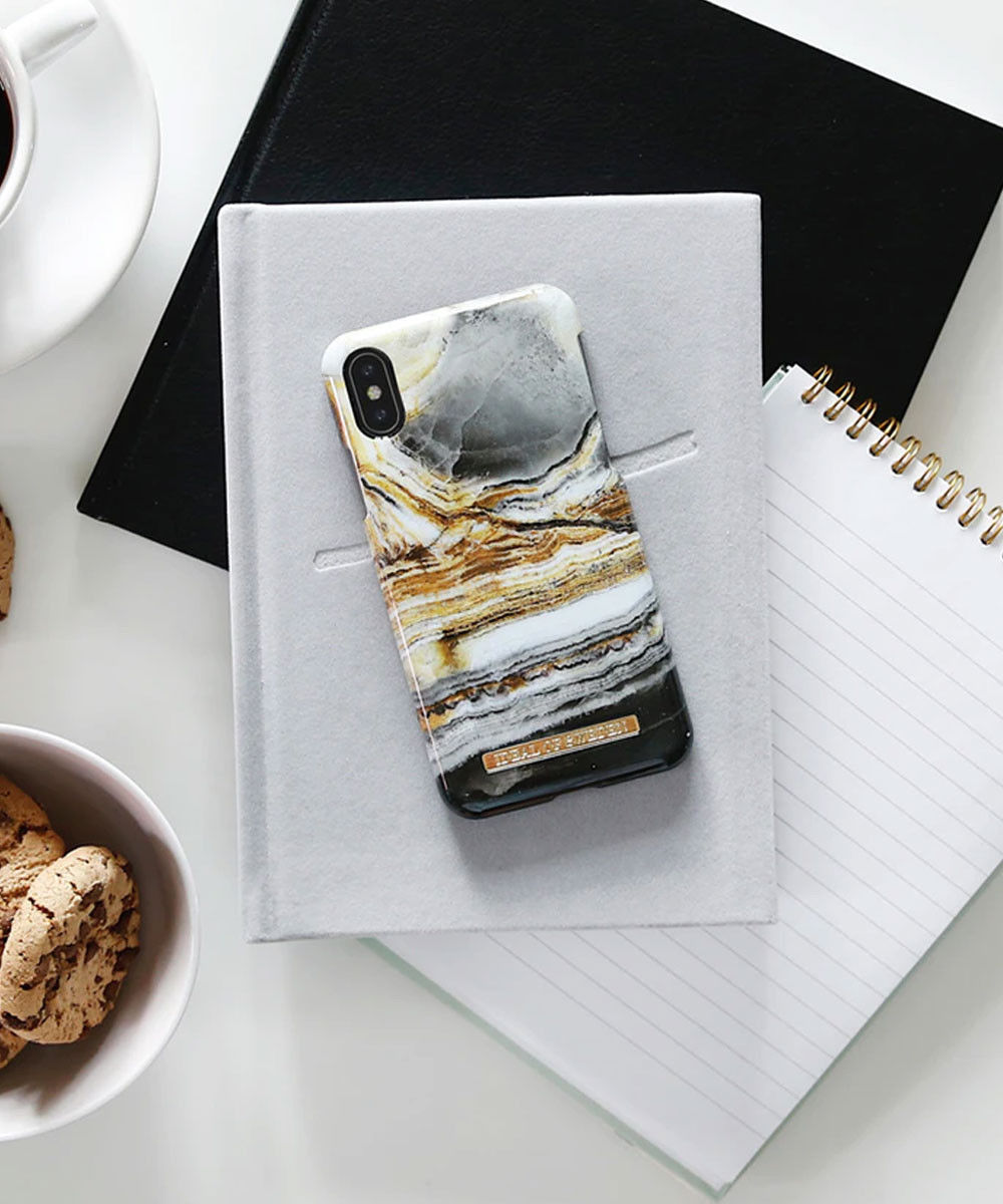 iDeal of Sweden iPhone XS Max Fashion Hoesje Outer Space Agate afbeelding 4