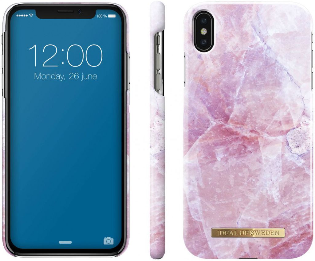 iDeal of Sweden iPhone XS Max Fashion Hoesje Pilion Pink afbeelding 4