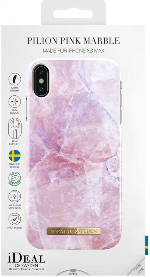 iDeal of Sweden iPhone XS Max Fashion Hoesje Pilion Pink afbeelding 5