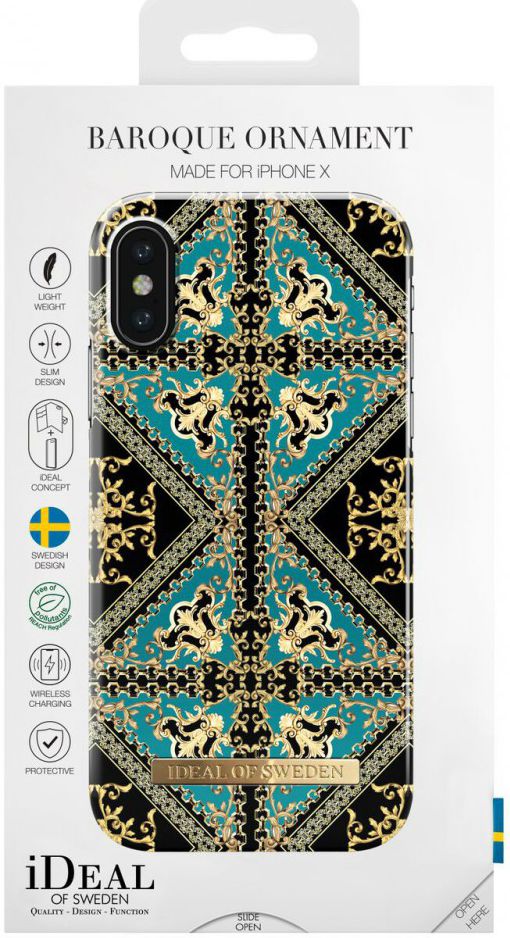 iDeal of Sweden iPhone XS / X Fashion Hoesje Baroque Ornament afbeelding 4