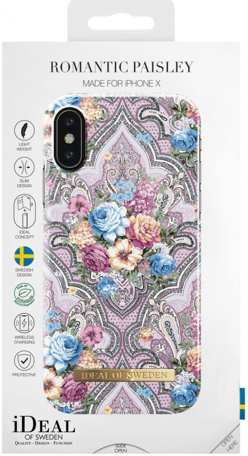 iDeal of Sweden iPhone XS / X Fashion Hoesje Romantic Paisley afbeelding 3