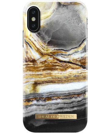 iDeal of Sweden iPhone XS / X Fashion Hoesje Outer Space Agate Hoesjes