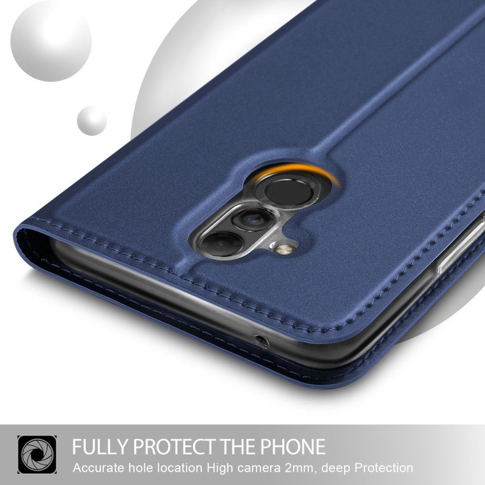 Huawei Mate 20 Lite Portemonnee Hoesje Blauw afbeelding 6