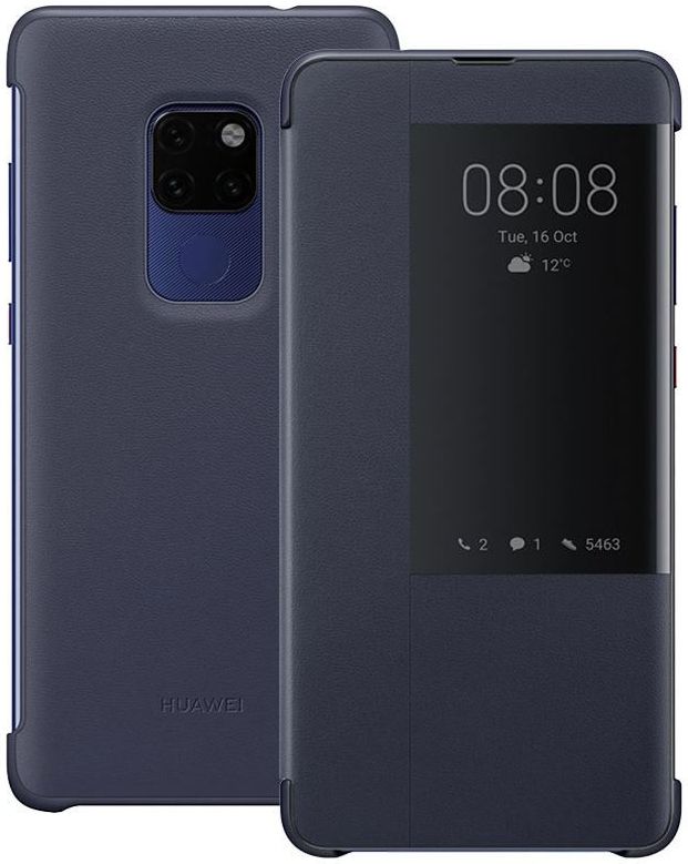 Huawei Mate 20 Originele Flip Cover Blauw afbeelding 5