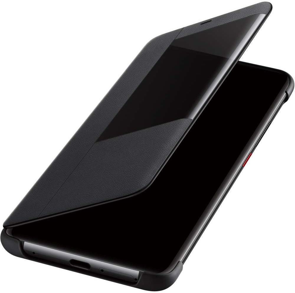 Huawei Mate 20 Pro Originele Flip Cover Zwart afbeelding 2
