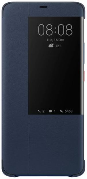 Huawei Mate 20 Pro Originele Flip Cover Blauw afbeelding 3