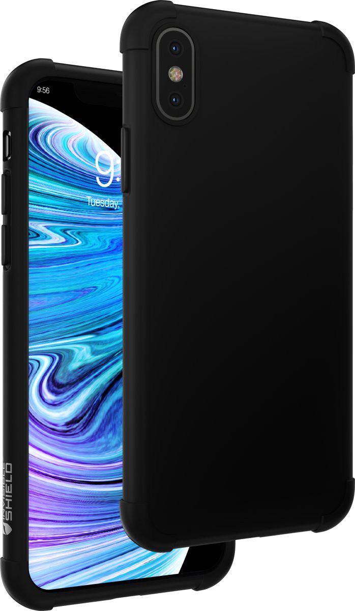 ZAGG InvisibleShield 360 Protective Black Case Apple iPhone XS afbeelding 1