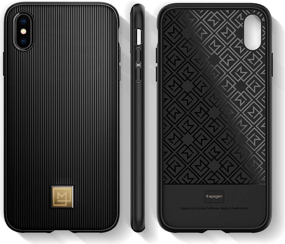 Spigen La Manon Classy Case Apple iPhone XS Black afbeelding 7