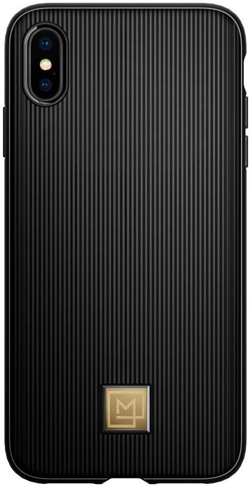 Spigen La Manon Classy Case Apple iPhone XS Max Black afbeelding 2