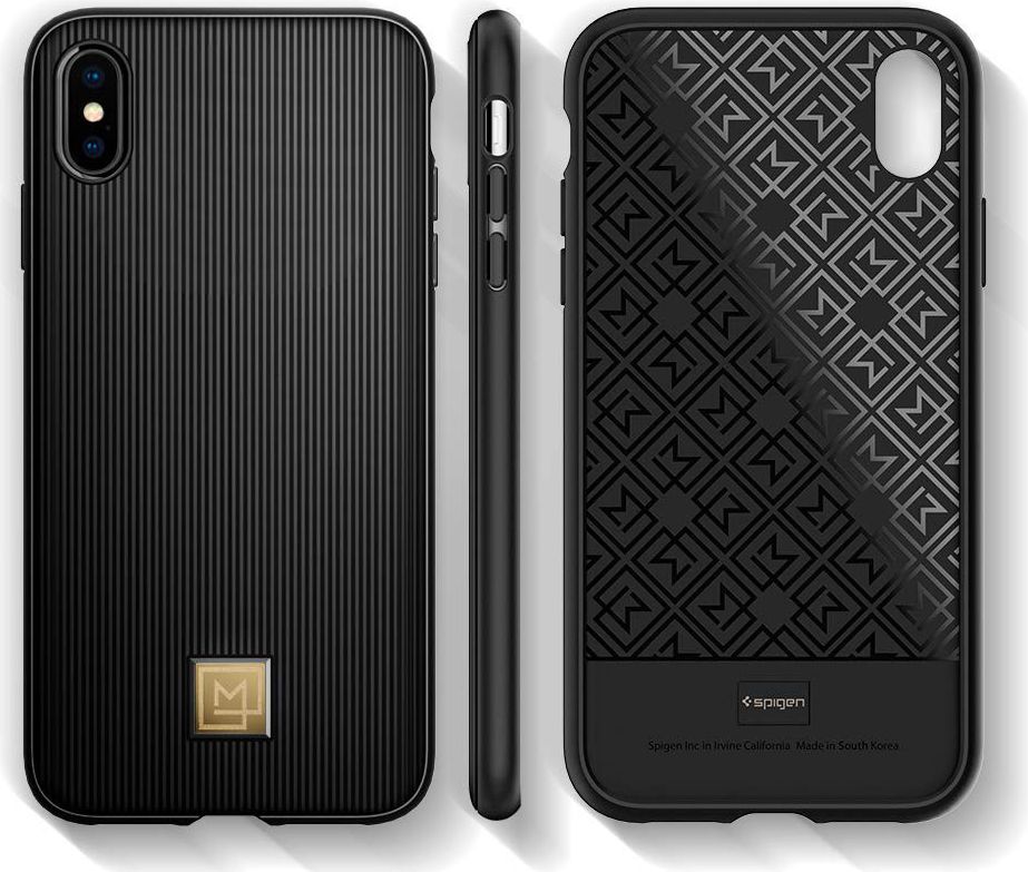 Spigen La Manon Classy Case Apple iPhone XS Max Black afbeelding 3