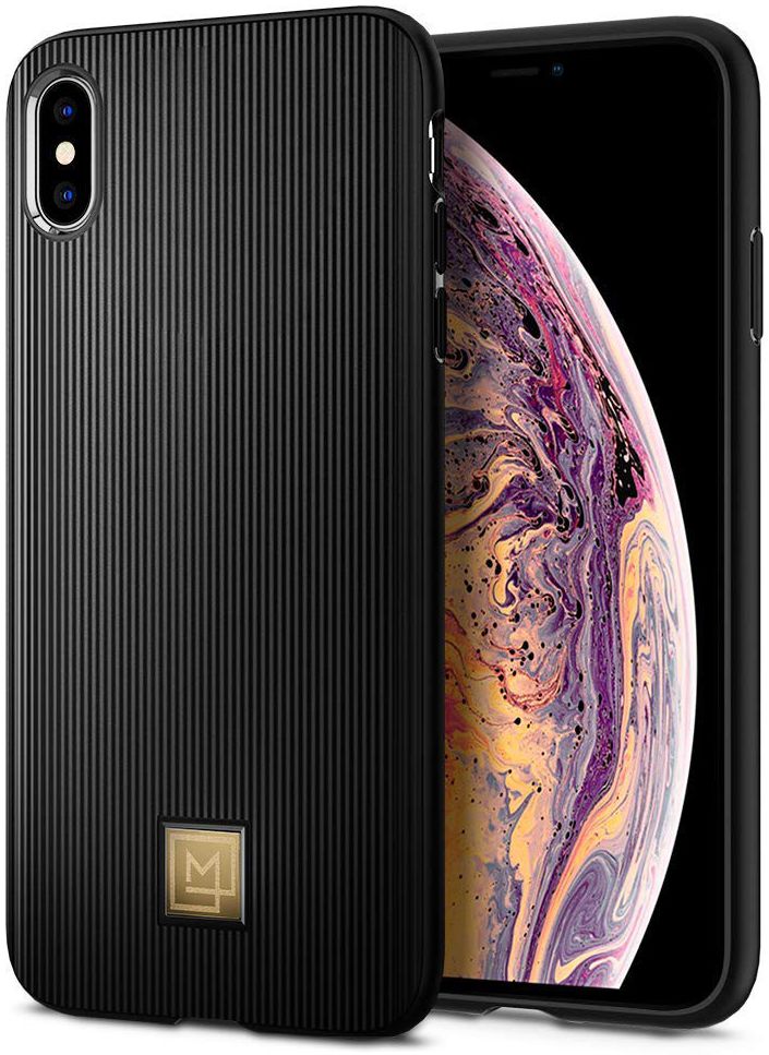 Spigen La Manon Classy Case Apple iPhone XS Max Black afbeelding 5
