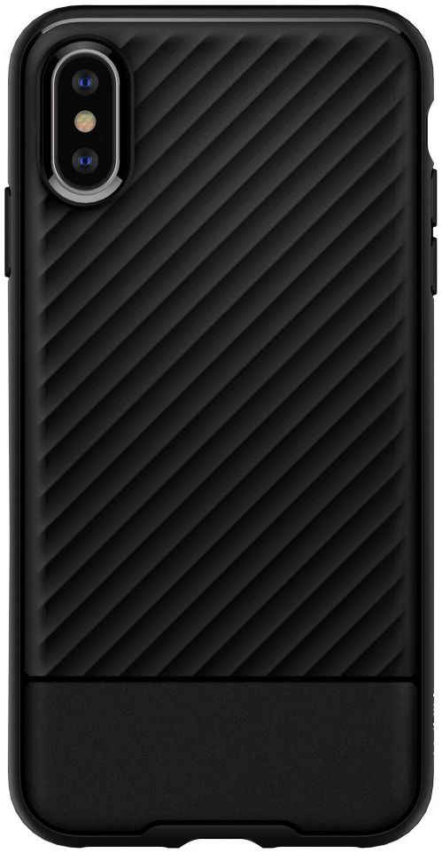 Spigen Core Armor Case Flexibel TPU Hoesje Apple iPhone XS Zwart afbeelding 2