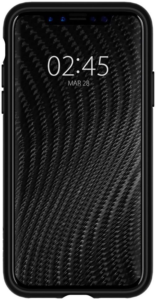 Spigen Core Armor Case Flexibel TPU Hoesje Apple iPhone XS Zwart afbeelding 7