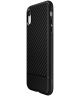 Spigen Core Armor Case Flexibel TPU Hoesje Apple iPhone XR Zwart