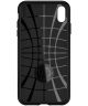 Spigen Core Armor Case Flexibel TPU Hoesje Apple iPhone XS Max Zwart