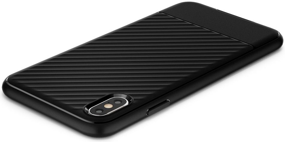 Spigen Core Armor Case Flexibel TPU Hoesje Apple iPhone XS Max Zwart afbeelding 5